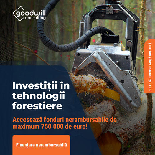 Noi utilaje pentru colectarea și tocarea lemnului